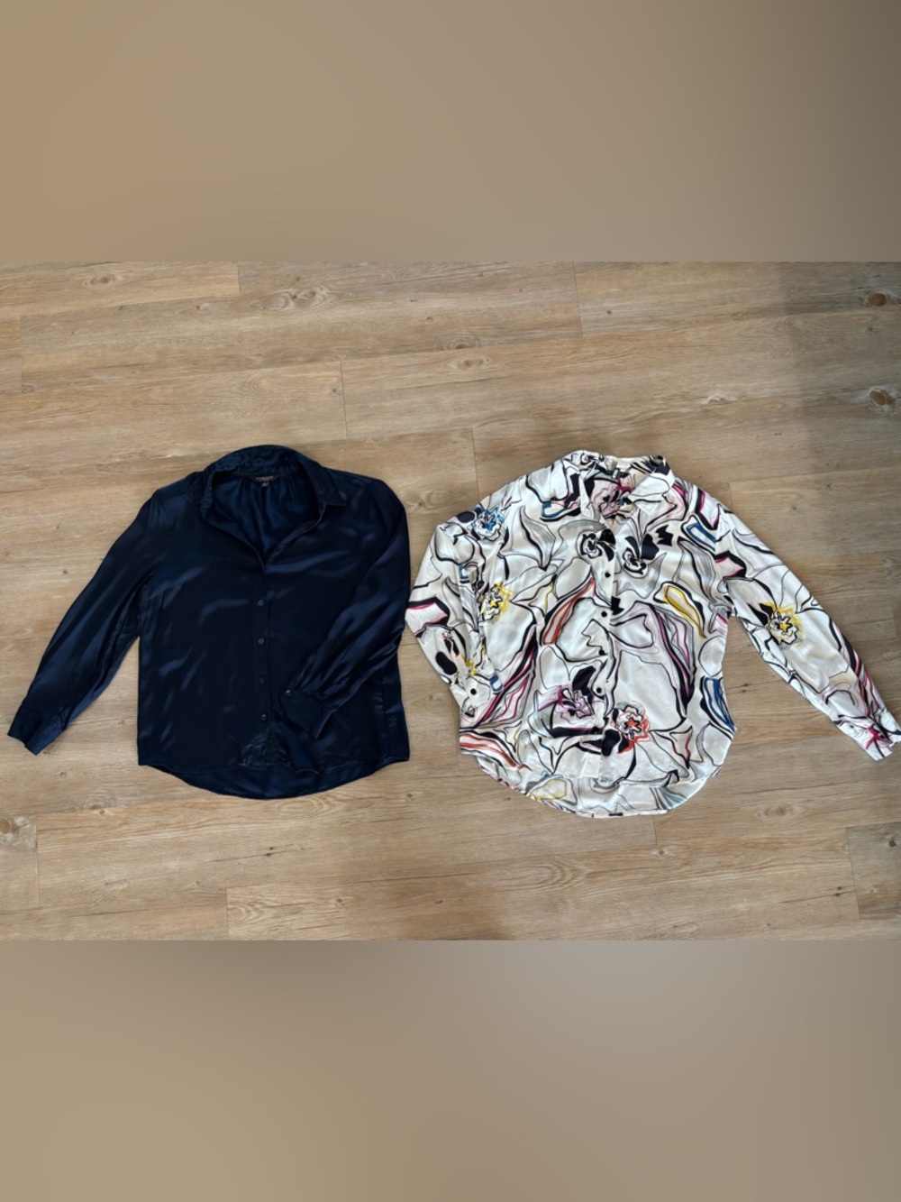 Set of 2 Liverpool Button Down Blouses